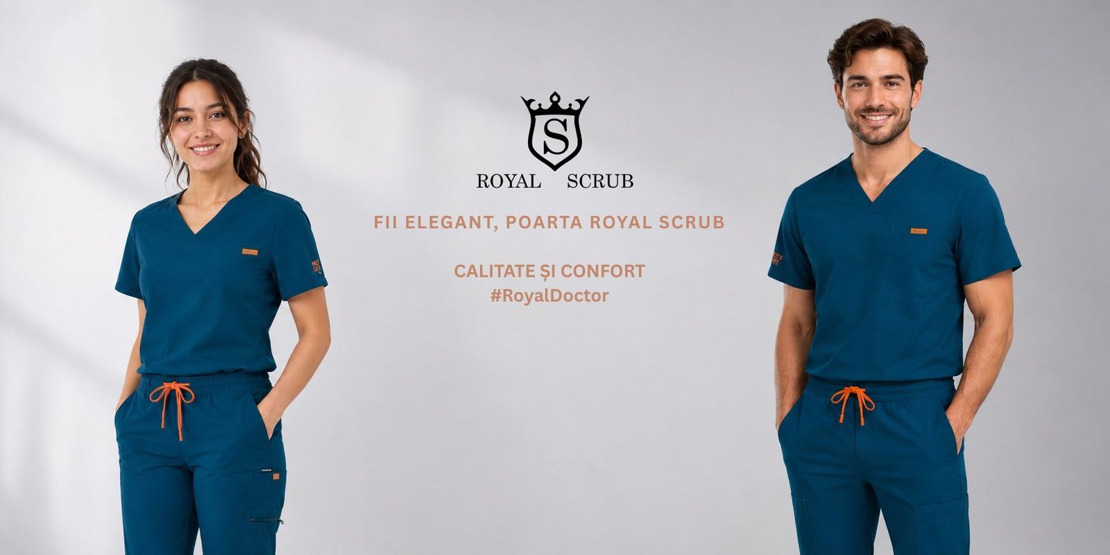 FII ELEGANT, POARTA ROYAL SCRUB #RoyalDoctor CALITATE ȘI CONFORT (1)