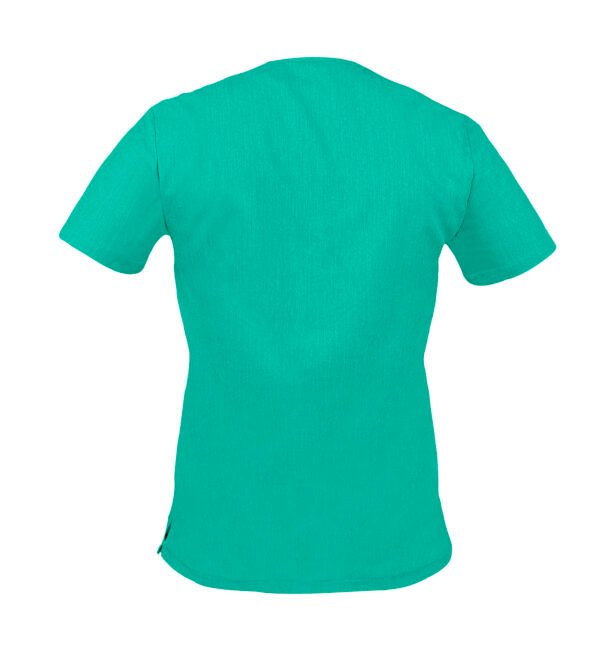 Bluza medicala de barbati slim fit cu patru buzunare