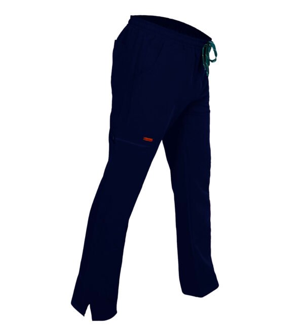 Pantalon medical de barbati Regular fit cu sapte buzunare