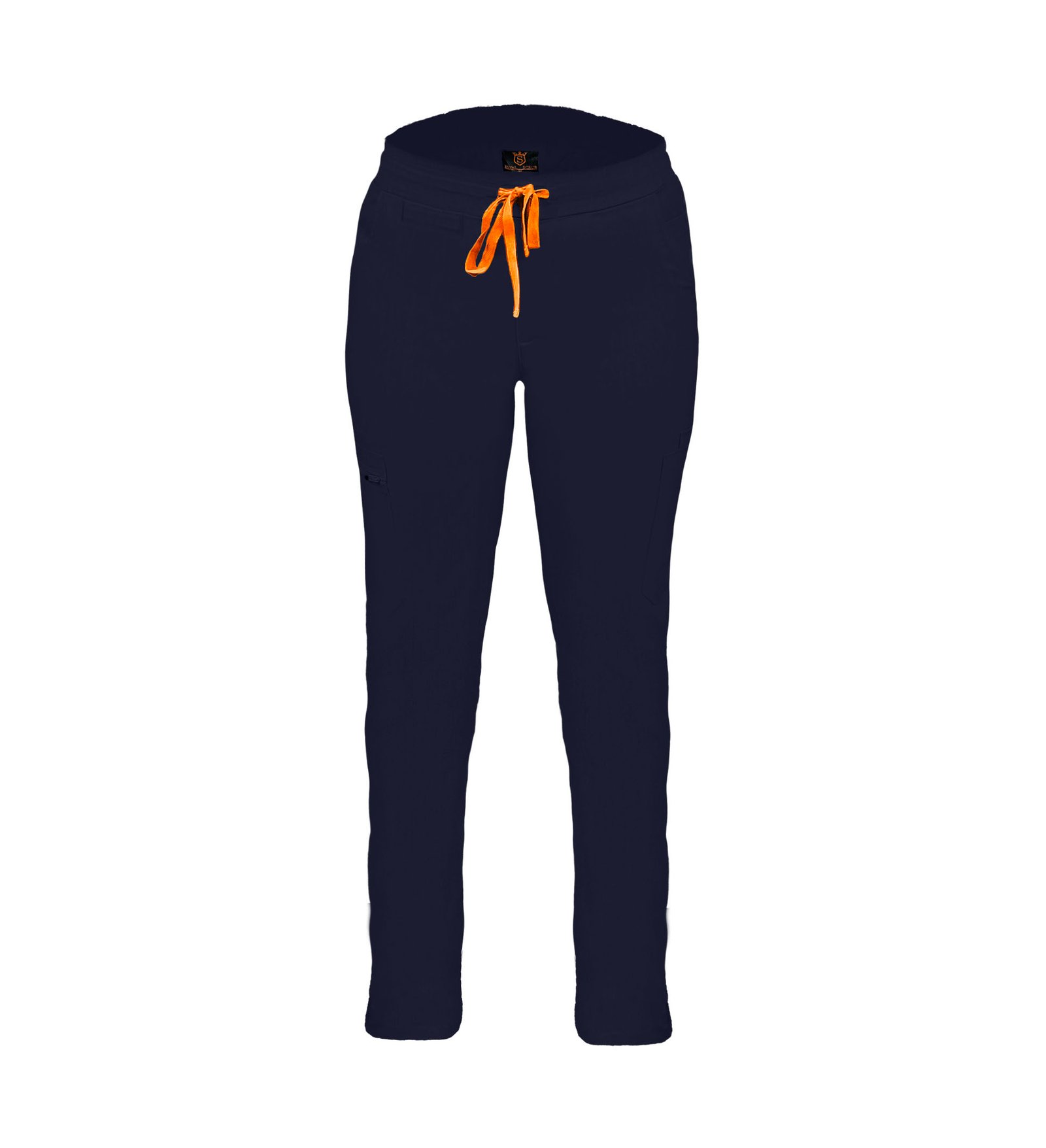 Pantalon medical de dama slim fit cu zece buzunare