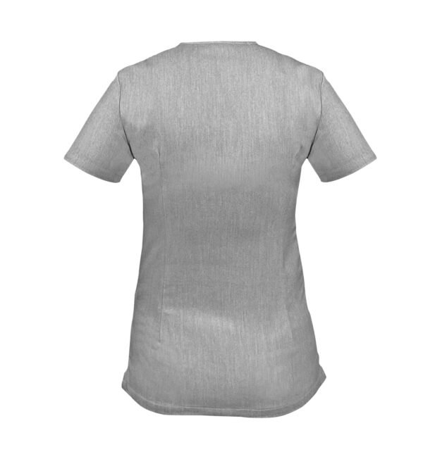 Bluza medicala de dama slim fit cu trei buzunare
