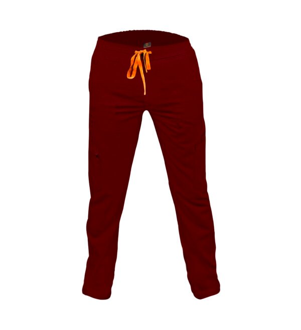 Pantalon medical de barbati slim fit cu zece buzunare