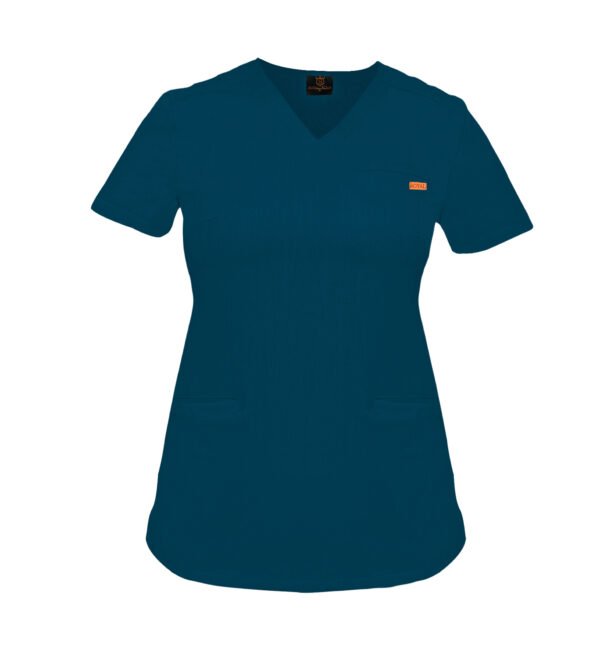 ef4f7a_488452452f494dfb85bf26c9a02da6f9mv2.jpg Bluza medicala de dama slim fit cu trei buzunare