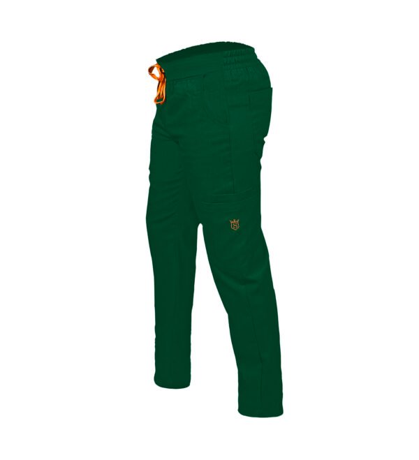 Pantalon medical de barbati slim fit cu zece buzunare