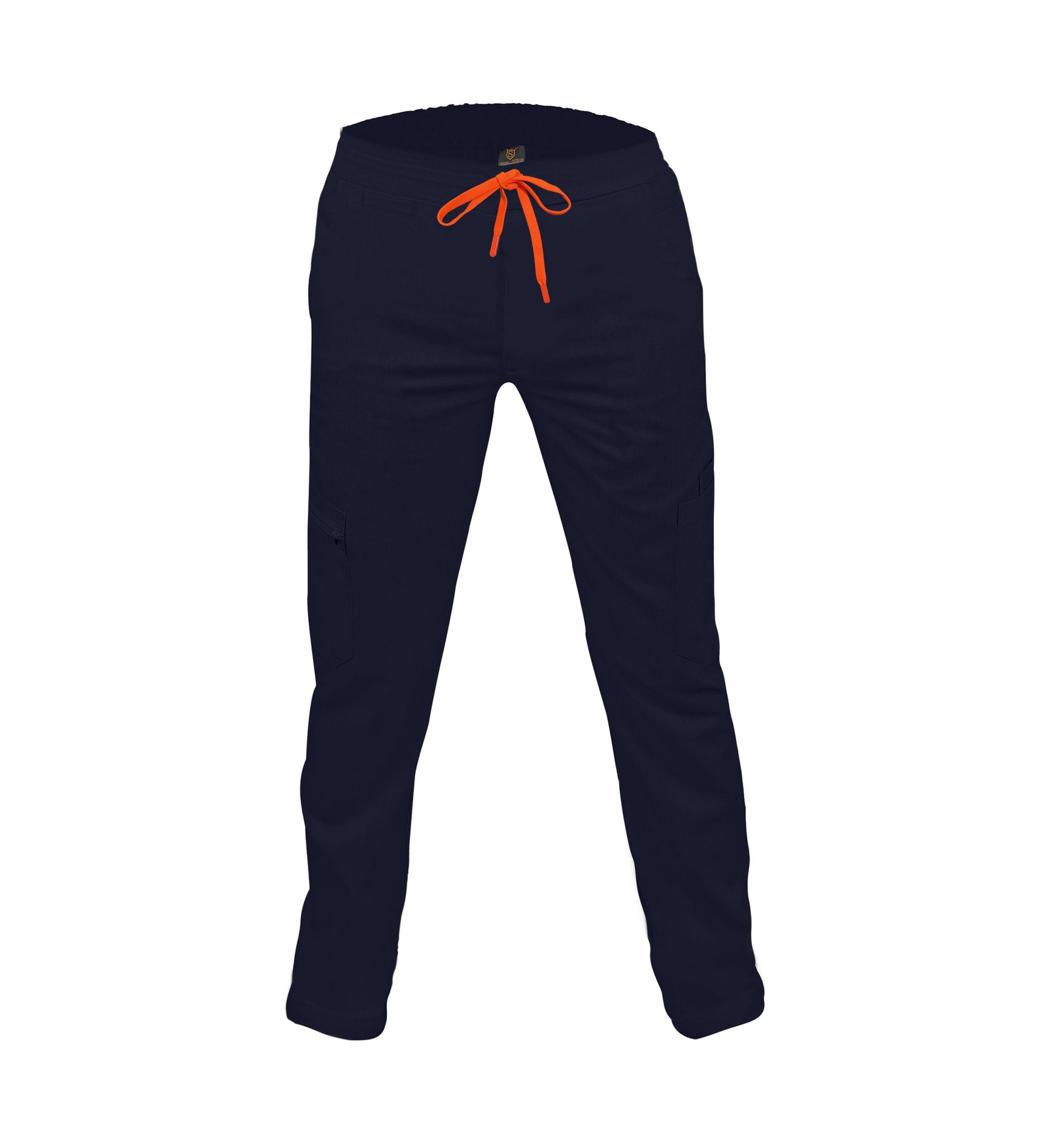 Pantalon medical de barbati slim fit cu zece buzunare