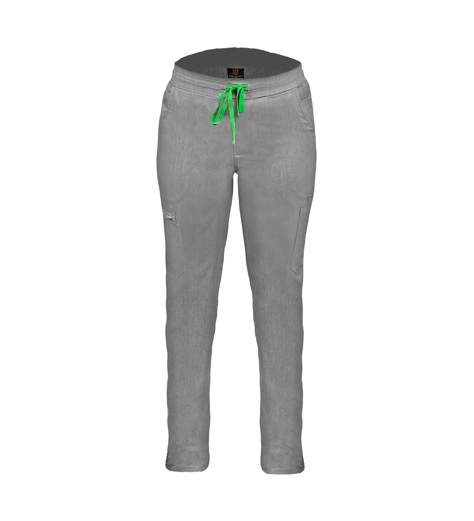 Pantalon medical de dama slim fit cu opt buzunare