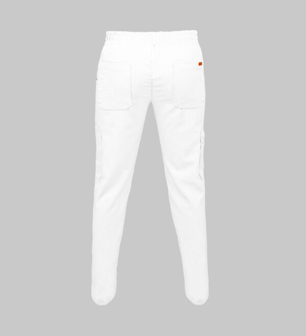 Pantalon medical de barbati slim fit cu zece buzunare