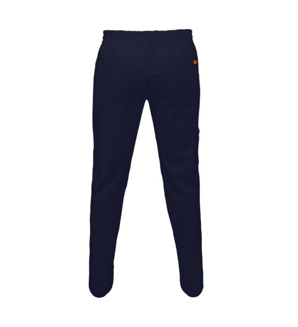Pantalon medical de barbati slim fit cu zece buzunare