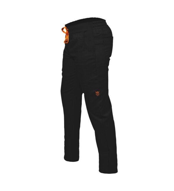 Pantalon medical de barbati slim fit cu zece buzunare