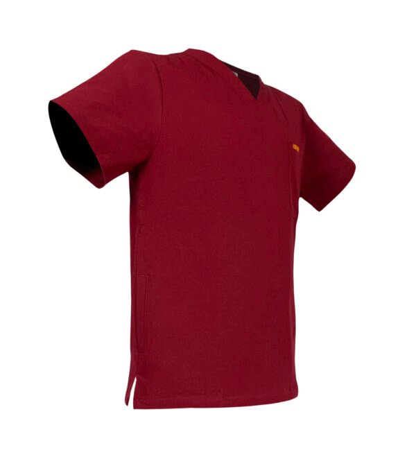 Bluza medicala de barbati Regular fit cu trei buzunare