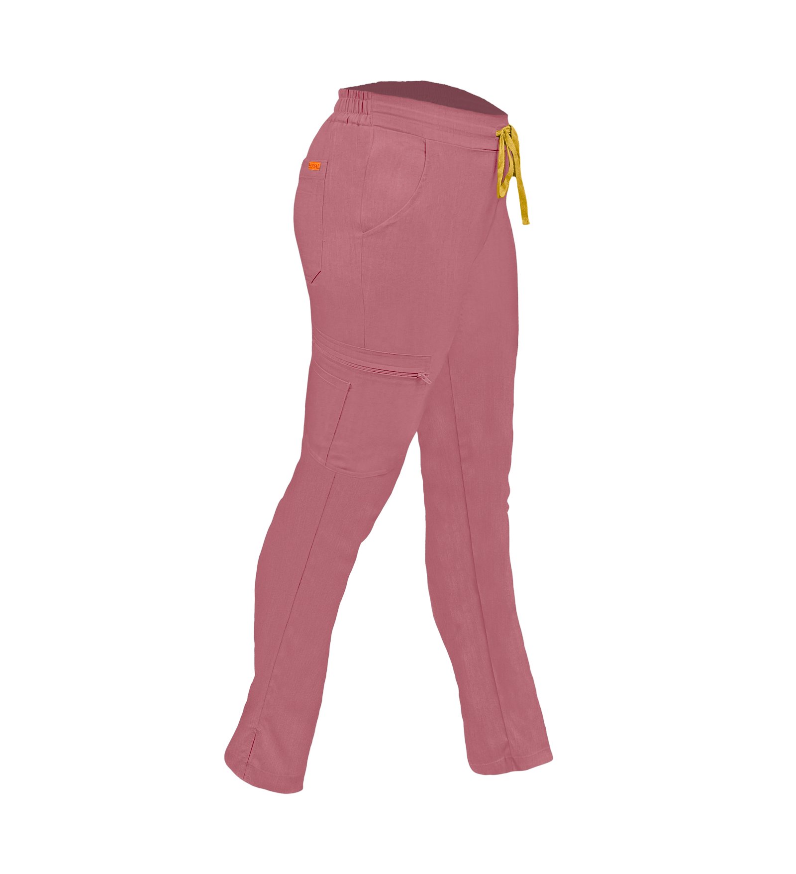 Pantalon medical de dama slim fit cu opt buzunare