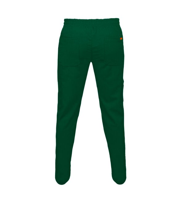 Pantalon medical de barbati slim fit cu zece buzunare