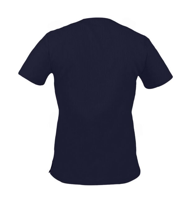 Bluza medicala de barbati slim fit cu patru buzunare