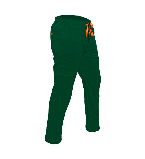 Pantalon medical de barbati slim fit cu zece buzunare
