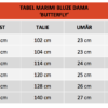 Bluza medicala de dama Butterfly cu doua buzunare