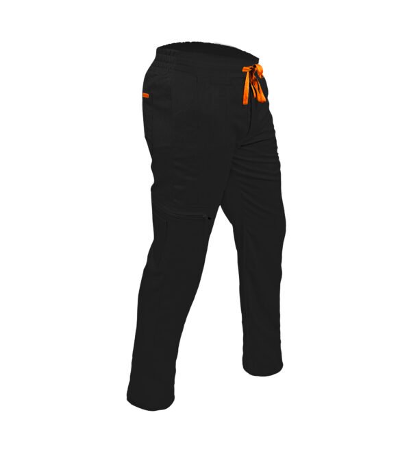 Pantalon medical de barbati slim fit cu zece buzunare
