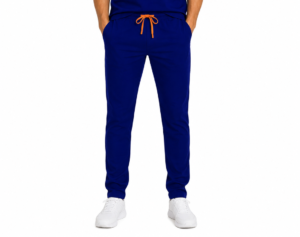 Pantalon medical de barbati slim fit cu zece buzunare