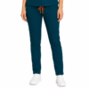 albastru caribie slim dama pantalon Pantalon medical de dama slim fit cu zece buzunare