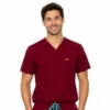 Bluza medicala de barbati Regular fit cu trei buzunare
