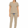 bej dama slim Bluza medicala de dama slim fit cu trei buzunare