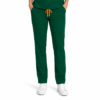 dama slim verde inchis pantalon Pantalon medical de dama slim fit cu zece buzunare