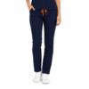 navy dama slim pantalon Pantalon medical de dama slim fit cu zece buzunare
