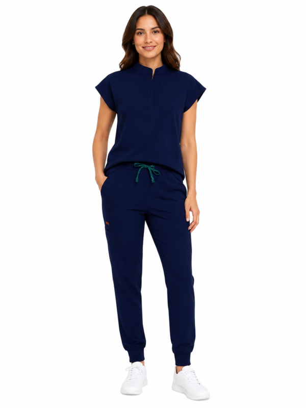 Pantalon medical de dama Jogger cu cinci buzunare