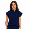 Bluza medicala de dama Butterfly cu doua buzunare