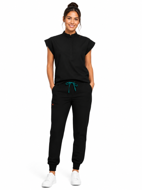 Bluza medicala de dama Butterfly cu doua buzunare
