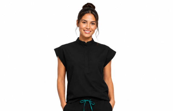 Bluza medicala de dama Butterfly cu doua buzunare
