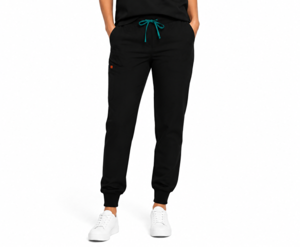 Pantalon medical de dama Jogger cu cinci buzunare