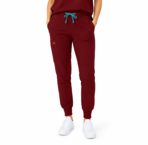 Pantalon medical de dama Jogger cu cinci buzunare