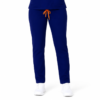 royal albastru dama slim pantalon Pantalon medical de dama slim fit cu zece buzunare