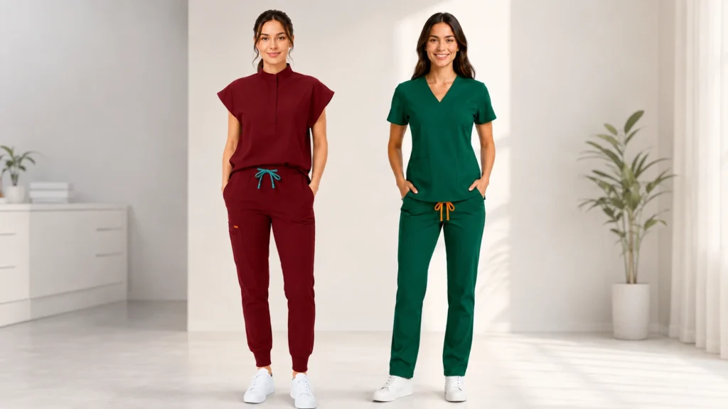 Costume medicale damă: slim fit, regular sau jogger?