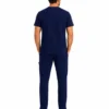 Bluza medicala de barbati Regular fit cu trei buzunare