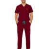 Bluza medicala de barbati Regular fit cu trei buzunare
