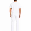 Bluza medicala de barbati Regular fit cu trei buzunare