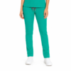 Pantalon medical de dama slim fit cu opt buzunare