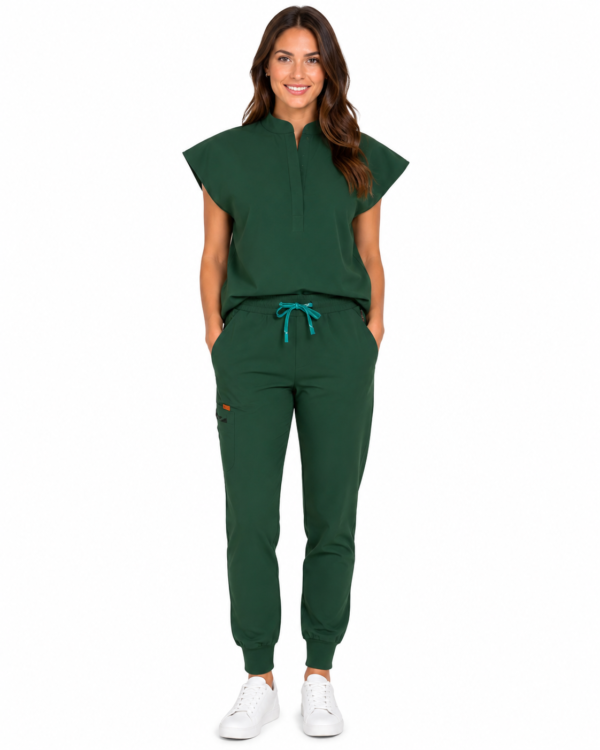 Pantalon medical de dama Jogger cu cinci buzunare