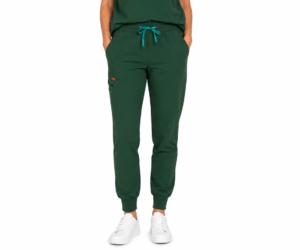 Pantalon medical de dama Jogger cu cinci buzunare