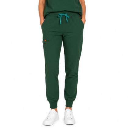 Pantalon medical de dama Jogger cu cinci buzunare